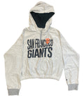 New Era Women San Francisco Giants Rugged Crop Jacket product image 1, provided for visual reference and product detail