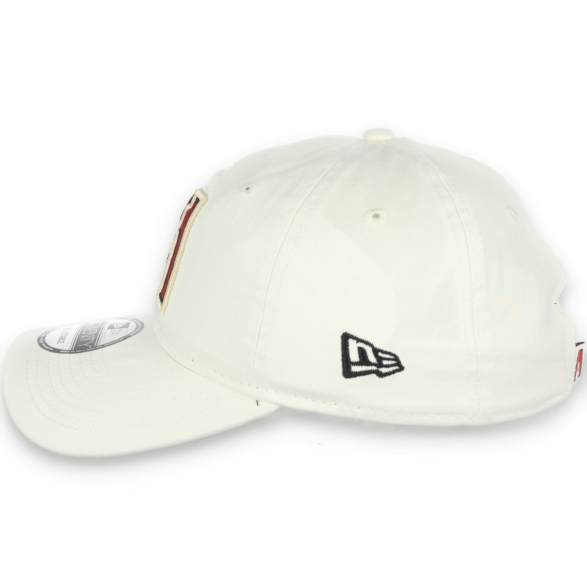 New Era Arizona Diamondbacks Core Classic 2.0 9Twenty Adjustable Hat-Ivory product image 3, provided for visual reference