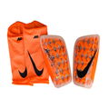 Nike Mercurial Lite Shin Guards-Atomic Orange/Total Orange/Black product image 1, provided for visual reference and product