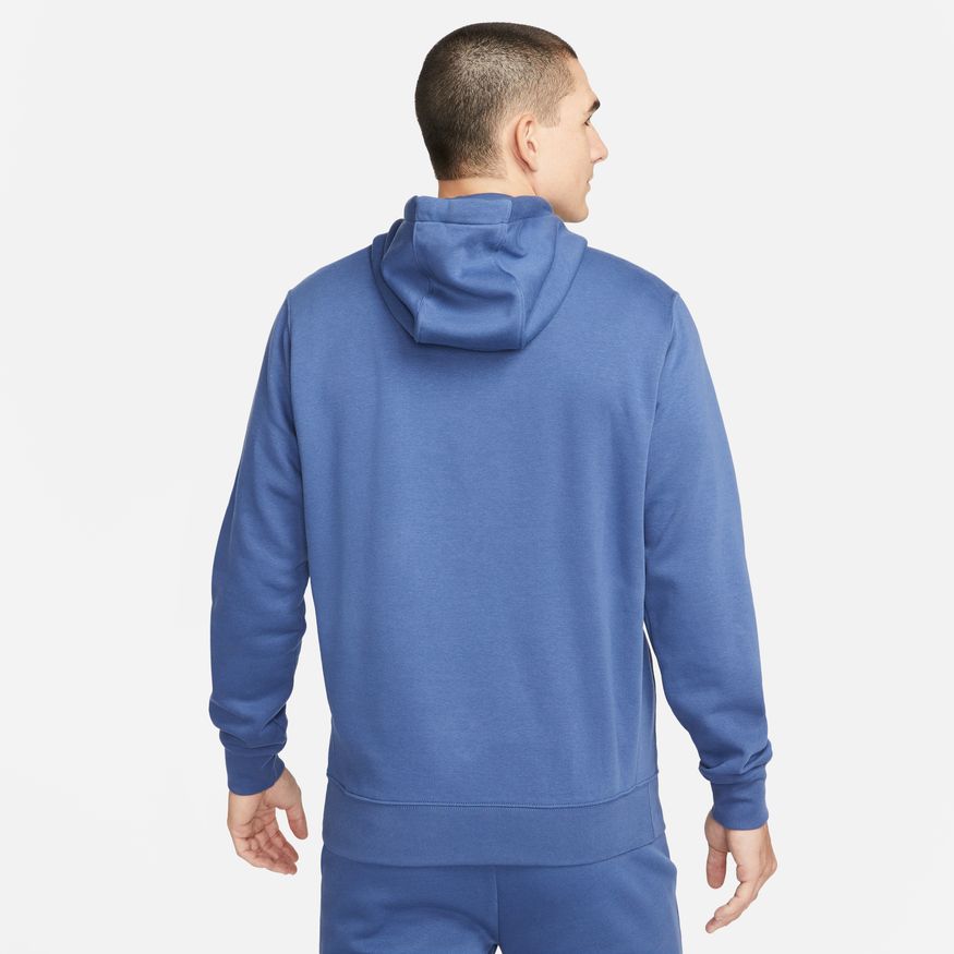 Nike Men U.S. Club Fleece Pullover Soccer Hoodie product image 2, provided for visual reference and product detail review