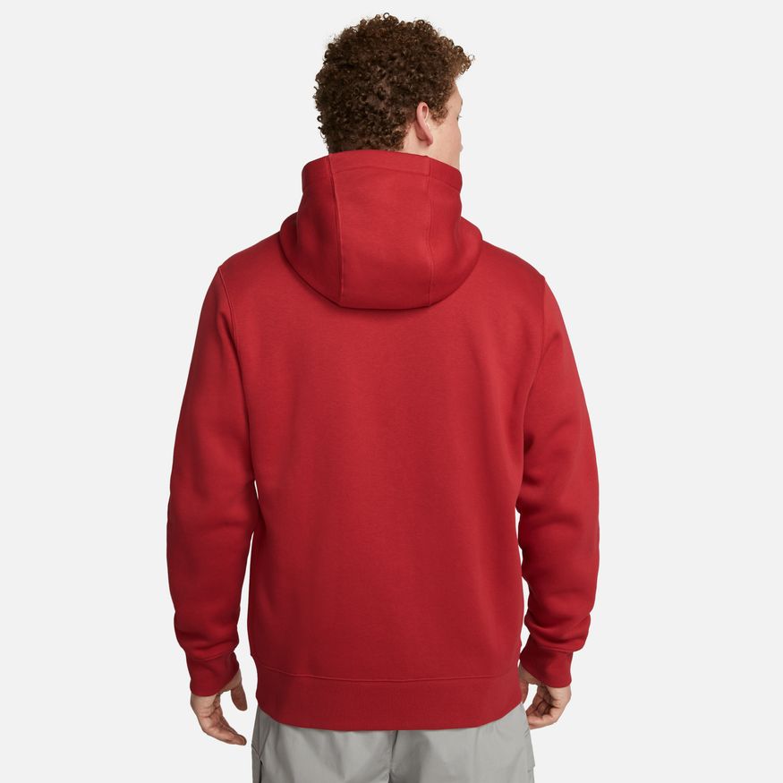 Nike Liverpool FC Club Fleece Men Full-Zip Hoodie product image 2, provided for visual reference and product detail review
