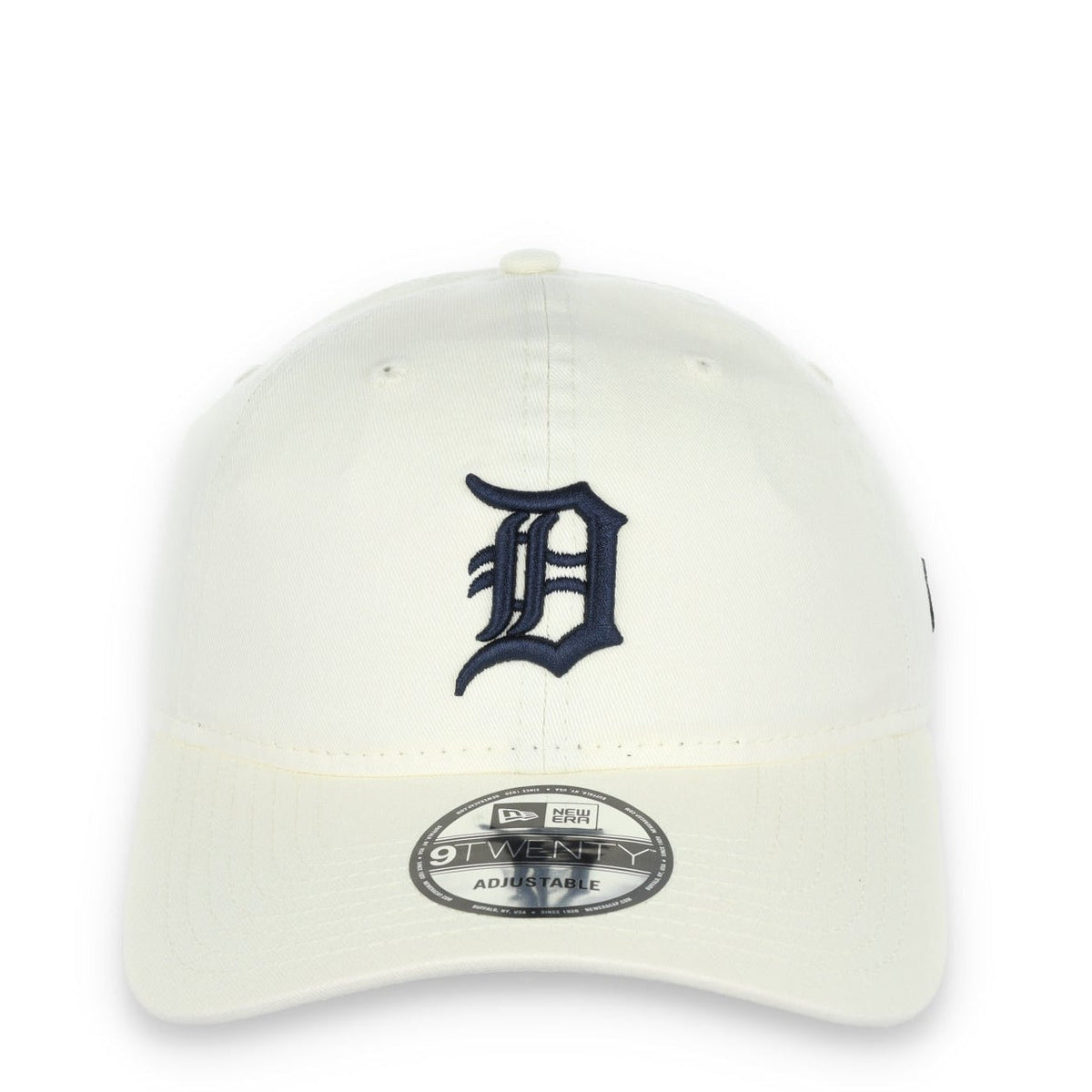 New Era Detroit Tigers Core Classic 2.0 9Twenty Adjustable Hat- Ivory product image 1, provided for visual reference and