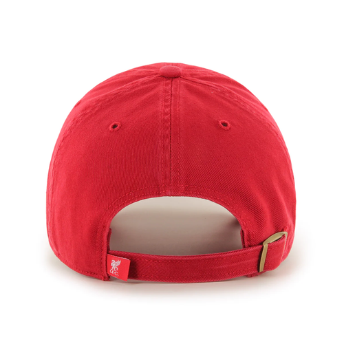 '47 Brand Liverpool FC Adjustable Clean Up Hat - Red product image 2, provided for visual reference and product detail review