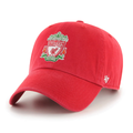 '47 Brand Liverpool FC Adjustable Clean Up Hat - Red product image 1, provided for visual reference and product detail review