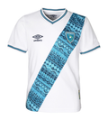 Umbro Guatemala National Team Home Replica Jersey 2023-White product image 1, provided for visual reference and product