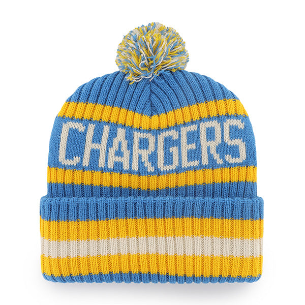 Los Angeles Chargers 47 Brand Blue Raz Bering Cuff Knit product image 2