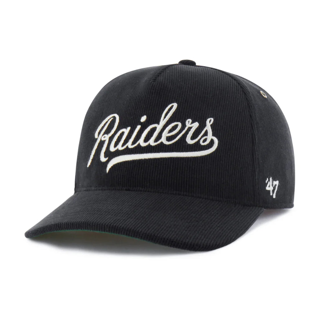 Las Vegas Raiders 47' Golden Age Hitch Corduroy Hat Black product image 1