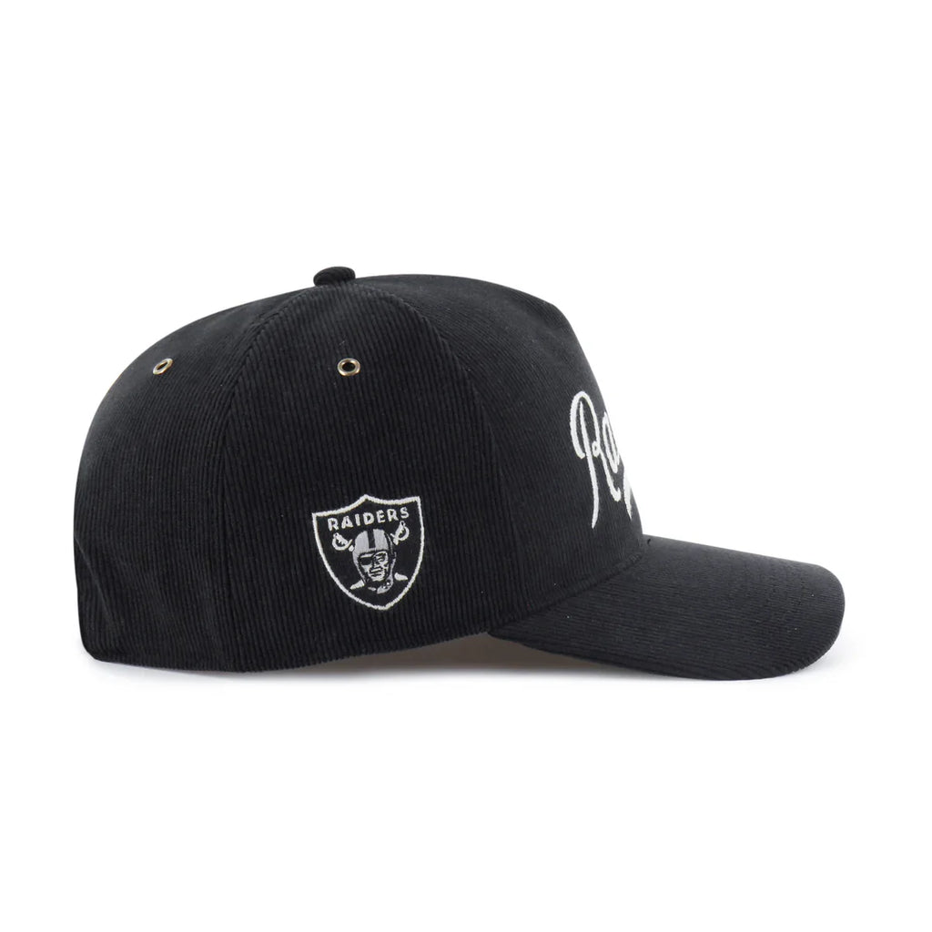 Las Vegas Raiders 47' Golden Age Hitch Corduroy Hat Black product image 3