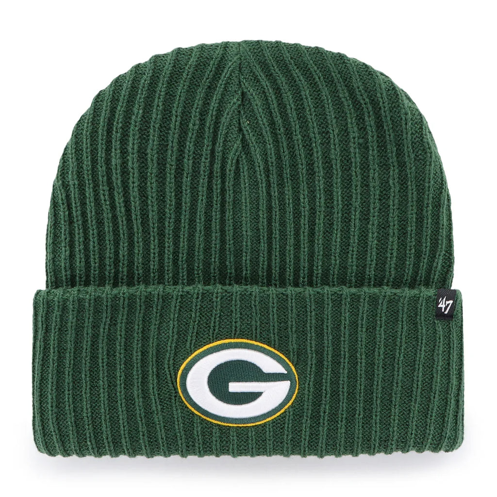 Green Bay Packers 47 Brand Harbor Cuff Knit Beanie Hat - product image 1