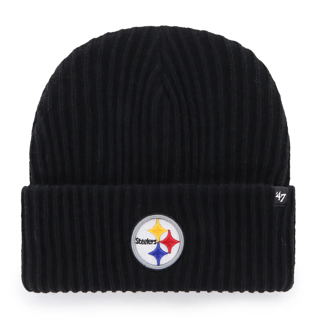 Pittsburgh Steelers 47 Brand Harbor Cuff Knit Beanie Hat product image 1