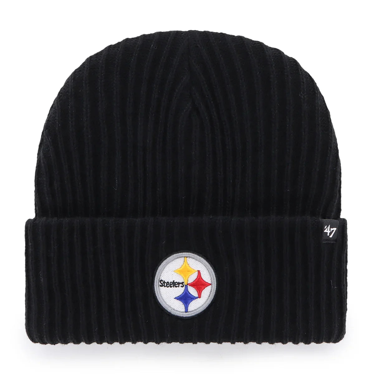 Pittsburgh Steelers 47 Brand Harbor Cuff Knit Beanie Hat product image 1