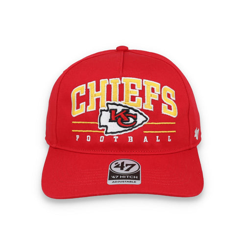 '47 Brand Kansas City Chiefs Script Basic Snapback Hat - Red product image 2, provided for visual reference and product
