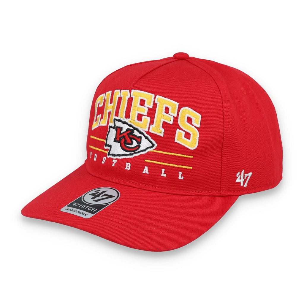 '47 Brand Kansas City Chiefs Script Basic Snapback Hat - Red product image 3, provided for visual reference and product