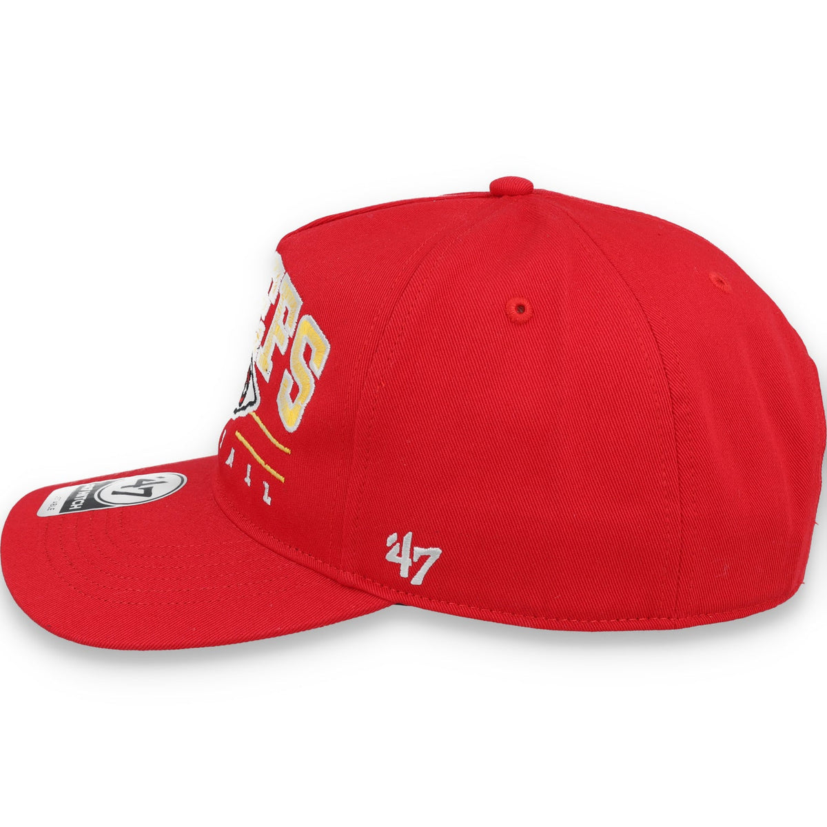 '47 Brand Kansas City Chiefs Script Basic Snapback Hat - Red product image 4, provided for visual reference and product