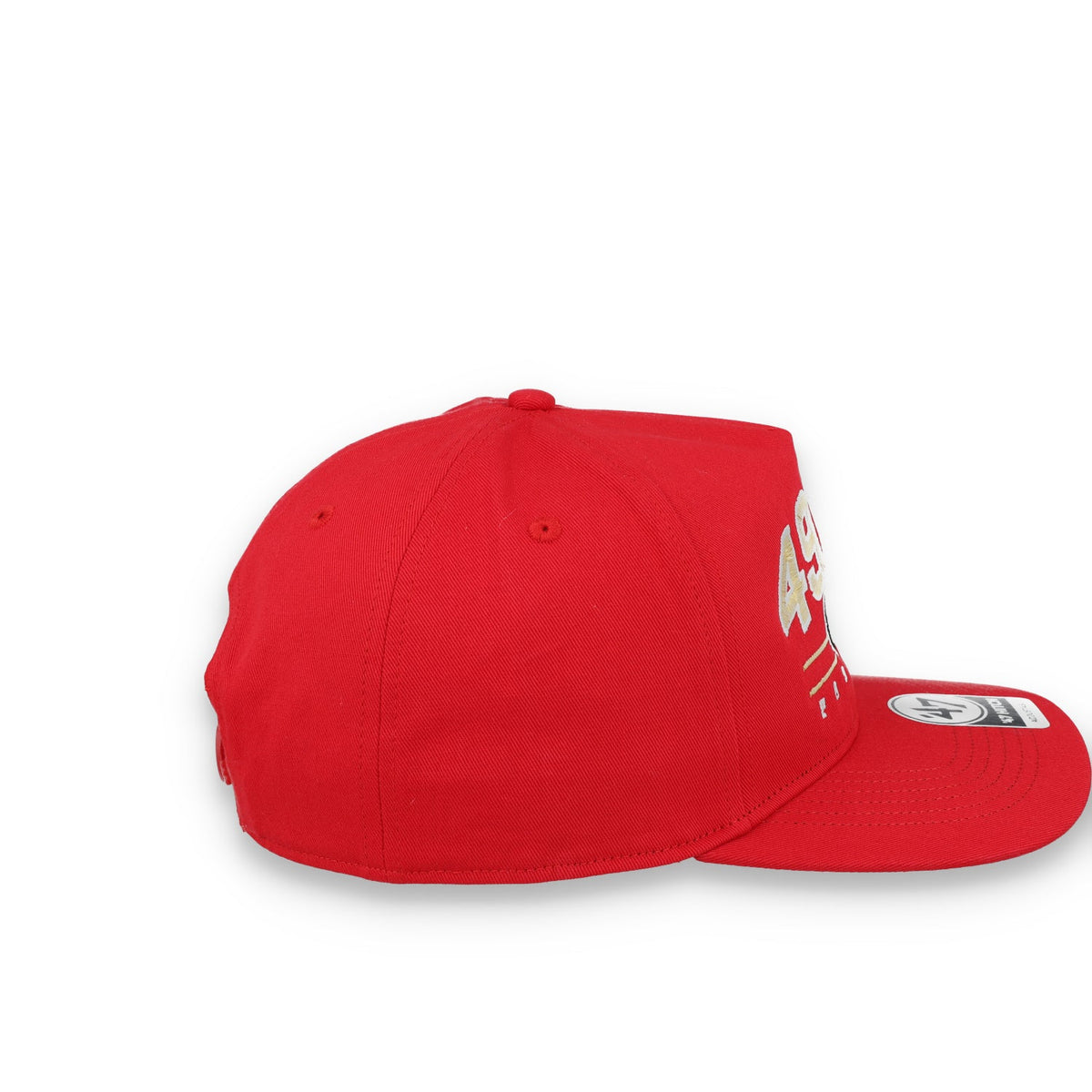 '47 Brand San Francisco 49ers Hitch Adjustable Hat - Red product image 5, provided for visual reference and product detail