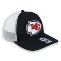 '47 Brand Kansas City Chiefs Trucker Snapback Hat product image 1, provided for visual reference and product detail review