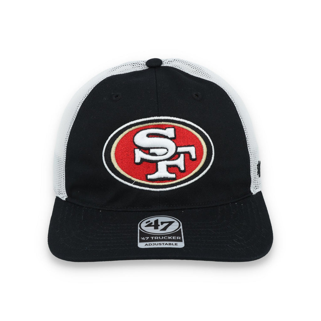 '47 Brand San Francisco 49ers MVP Trucker Snapback Hat product image 2, provided for visual reference and product detail