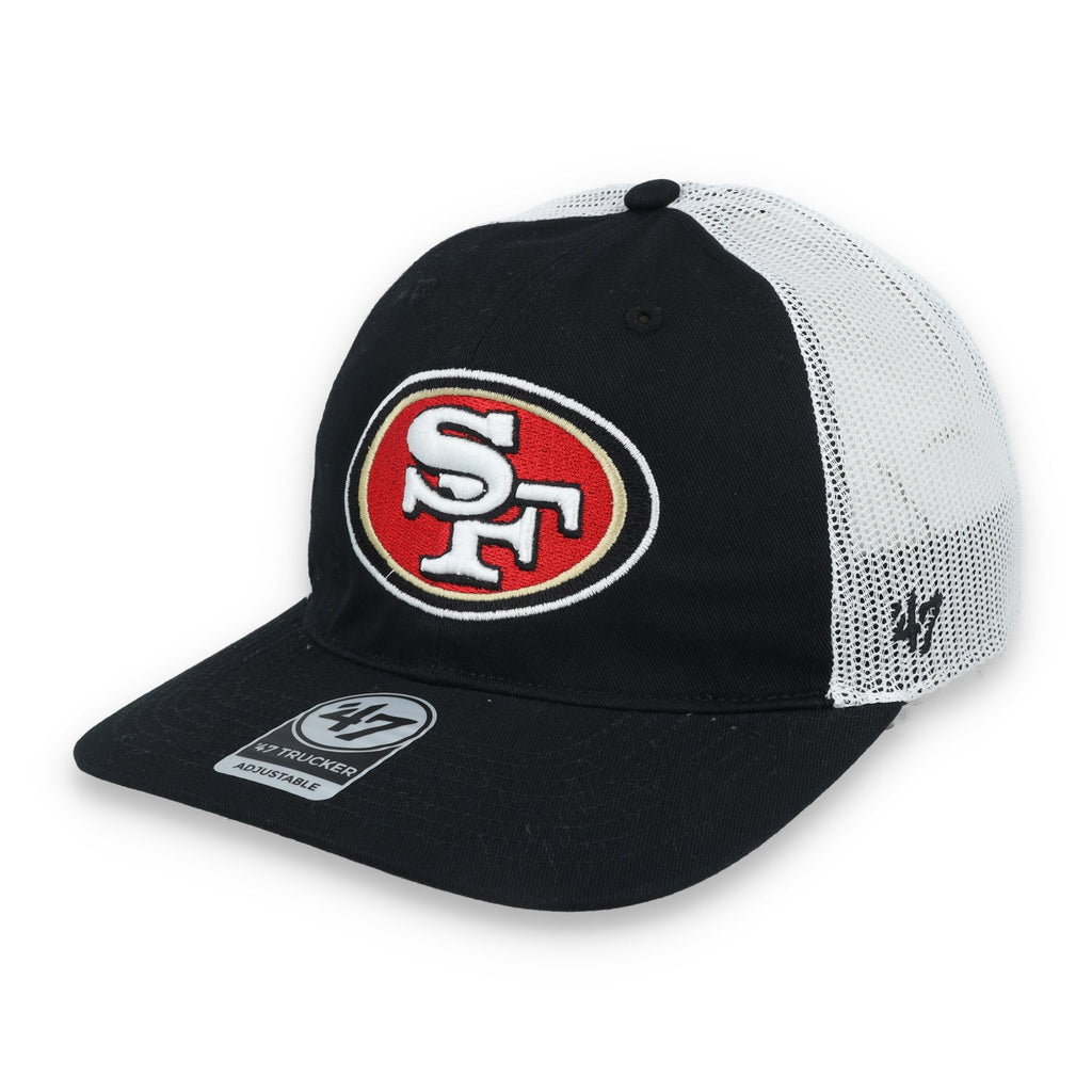'47 Brand San Francisco 49ers MVP Trucker Snapback Hat product image 3, provided for visual reference and product detail