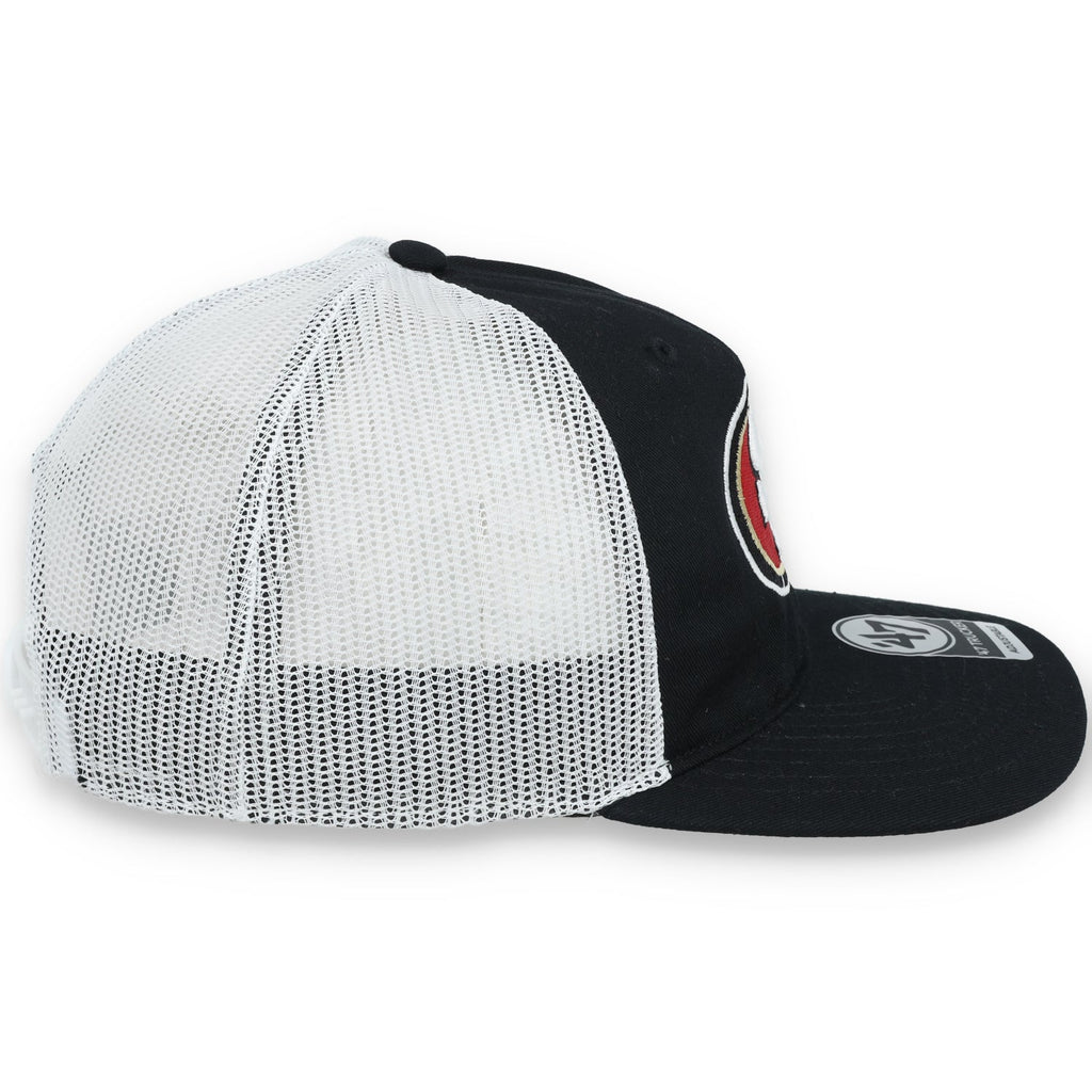 '47 Brand San Francisco 49ers MVP Trucker Snapback Hat product image 6, provided for visual reference and product detail