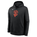 Nike Men San Francisco Club Logo Hoodie - Black product image 1, provided for visual reference and product detail review