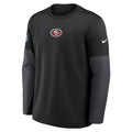 Nike San Francisco 49ers Sideline Scripted to Win Performance Crew product image 1, provided for visual reference and