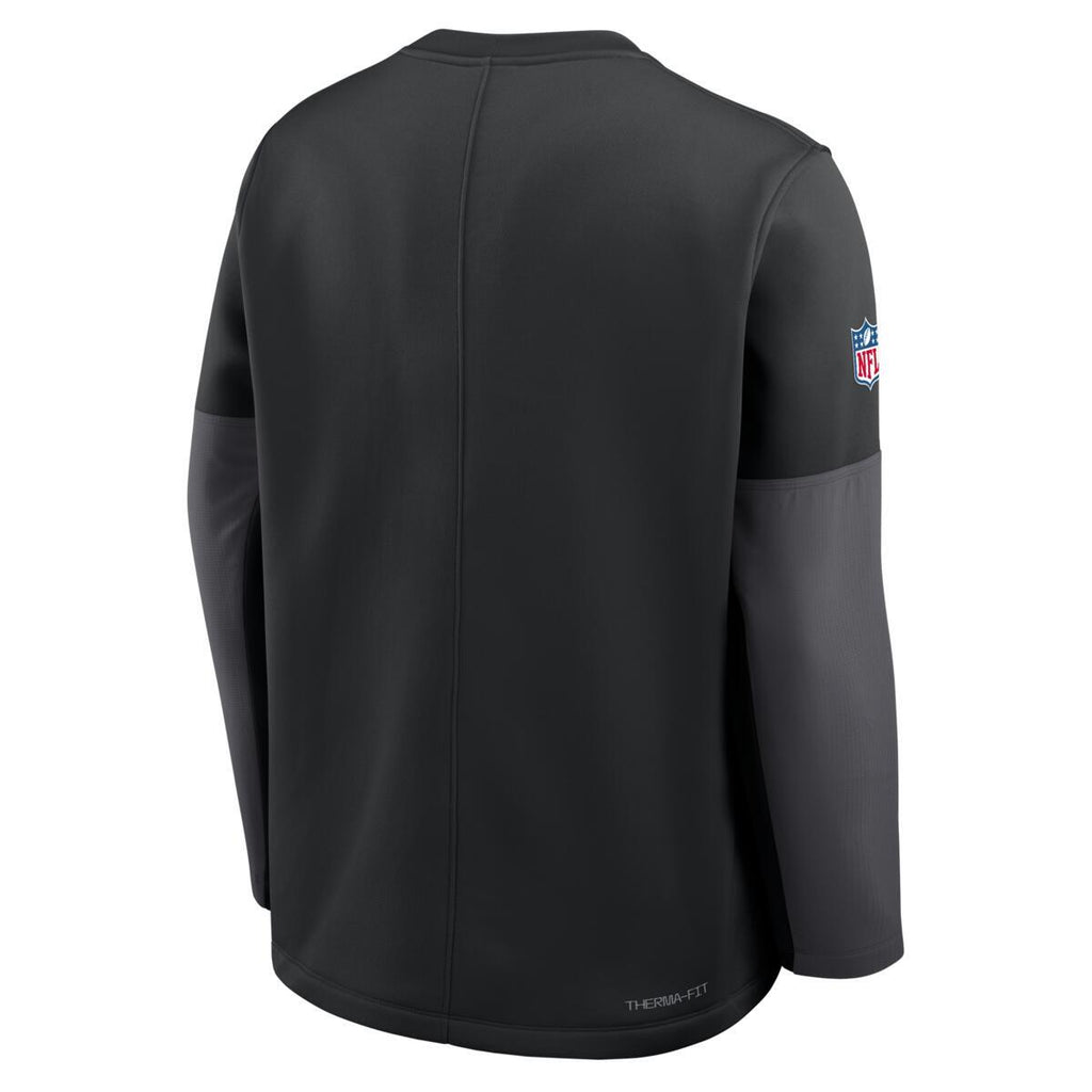 Nike San Francisco 49ers Sideline Scripted to Win Performance Crew product image 2, provided for visual reference and