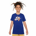 Nike FC Barcelona Big Kids' Soccer T-Shirt product image 1, provided for visual reference and product detail review