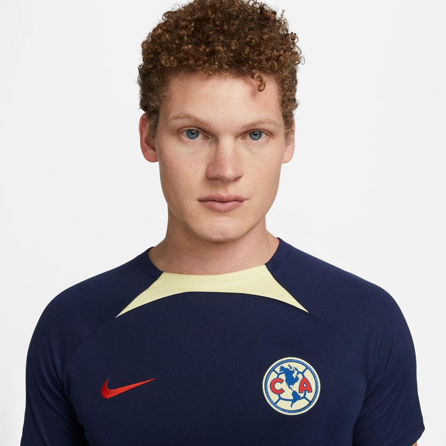 Nike Club América Academy Pro Men Dri-FIT Knit Soccer Top product image 3, provided for visual reference and product detail