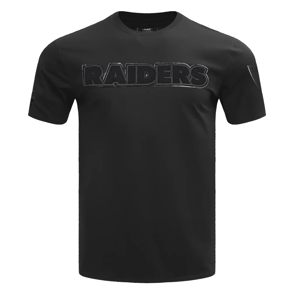 Raiders NFL Pro Standard Triple Black Tee product image 1