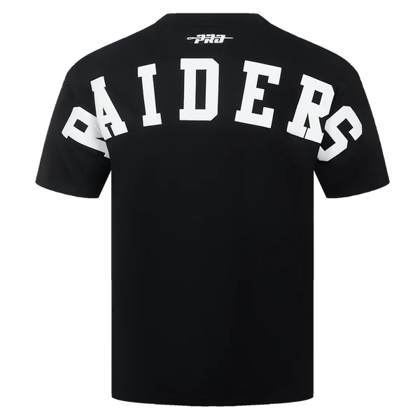 Pro Standard Las Vegas Raiders Wingspan T-Shirt-Black product image 2, provided for visual reference and product detail