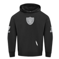 Pro Standard 'Las Vegas Raiders French Terry Drop Shoulder Hoodie-Black product image 1, provided for visual reference and