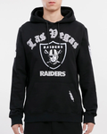 PRO STANDARD Men LAS VEGAS RAIDERS OLD ENGLISH LOGO PO HOODIE product image 1, provided for visual reference and product