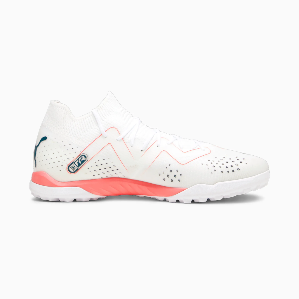 Puma Men Future Match TF-White-Black-Fire Orchid product image 2, provided for visual reference and product detail review