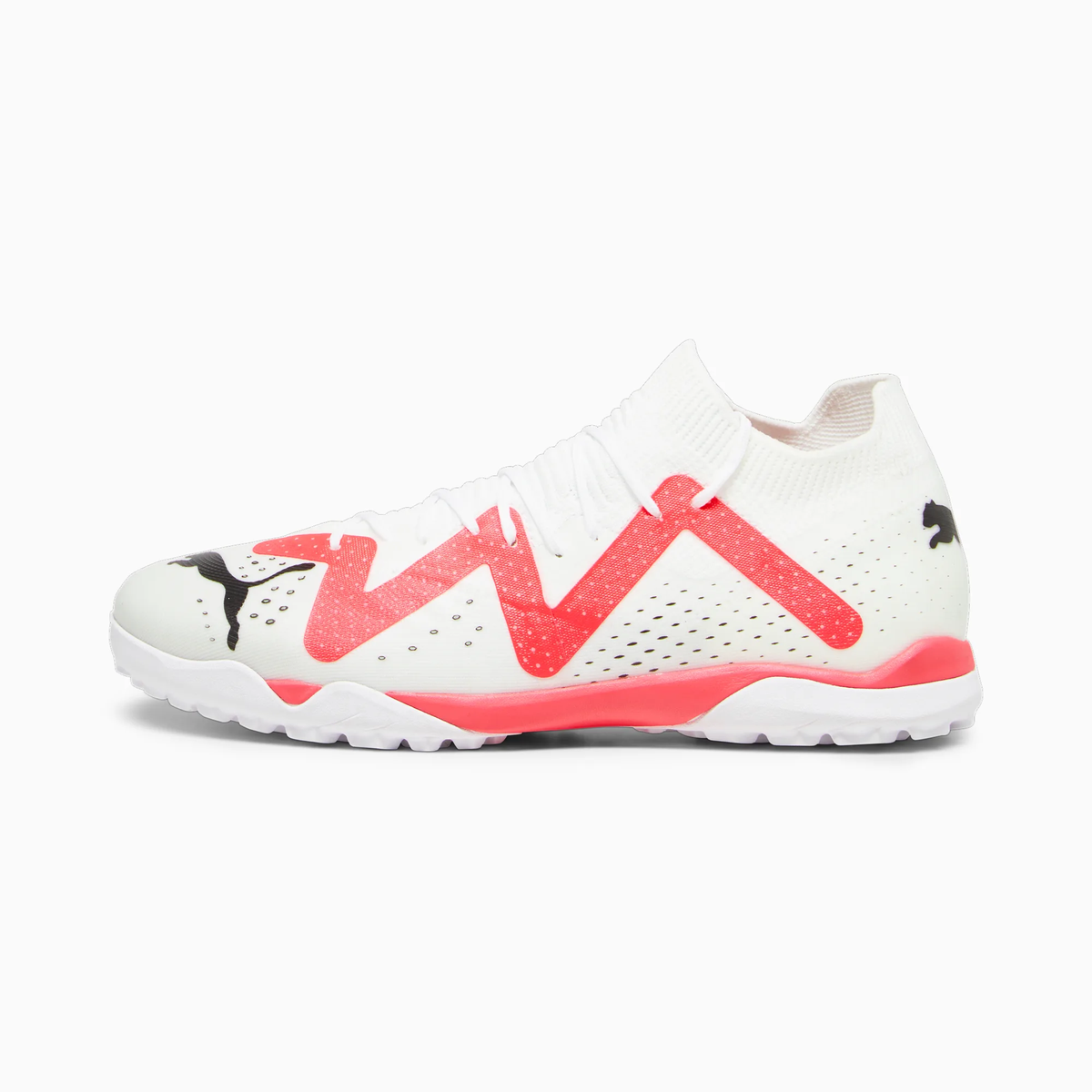 Puma Men Future Match TF-White-Black-Fire Orchid product image 1, provided for visual reference and product detail review