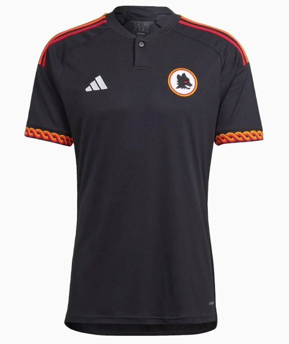 Adidas Men AS Roma 3rd Stadium Jersey 23/24 product image 1, provided for visual reference and product detail review