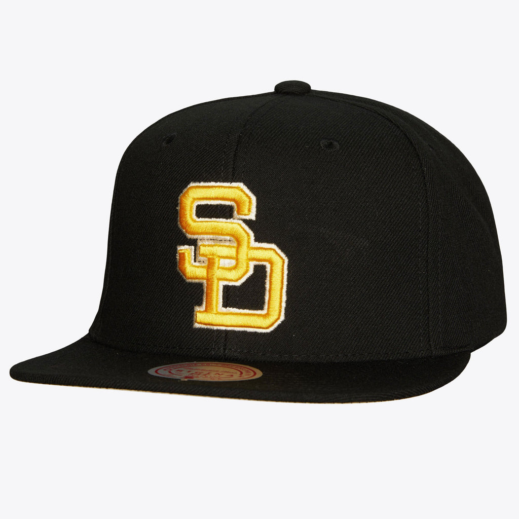 San Diego Padres Mitchell & Ness Black Cooperstown product image 1