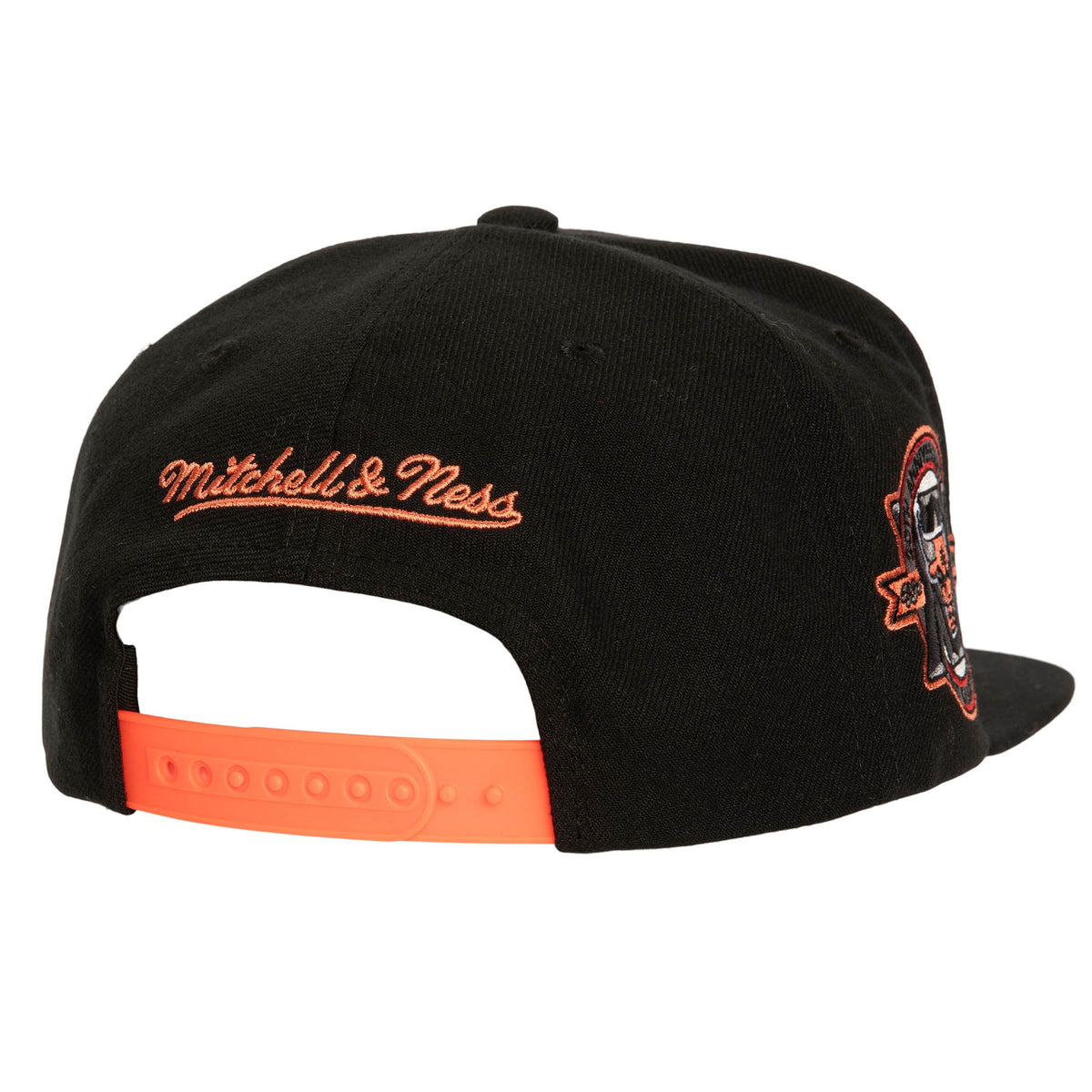 Chicago Bulls Mitchell & Ness Core VI Snapback Hat - Black product image 2