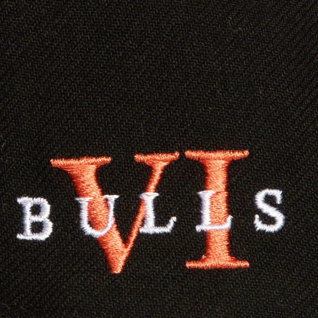 Chicago Bulls Mitchell & Ness Core VI Snapback Hat - Black product image 4