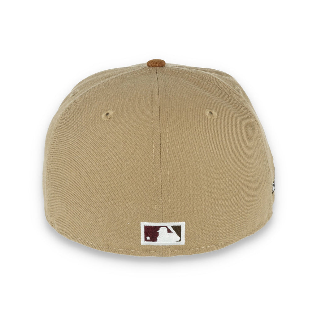 New Era Houston Astros Astrodome Side Patch 59FIFTY Fitted-Khaki product image 5, provided for visual reference and product