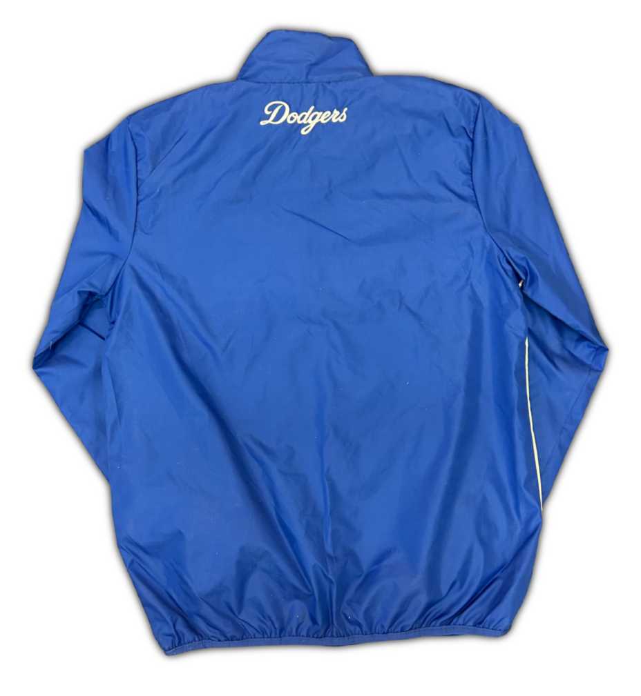 G-III Los Angeles Dodgers Sports by Carl Banks Half-Zip Hoodie - Royal/Gray/White product image 2, provided for visual