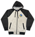 G-III Golden State Warriors Lightweight Jacket-Grey/Black product image 1, provided for visual reference and product detail