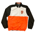 G-III San Francisco Giants Sports by Carl Banks Half-Zip Hoodie product image 1, provided for visual reference and product