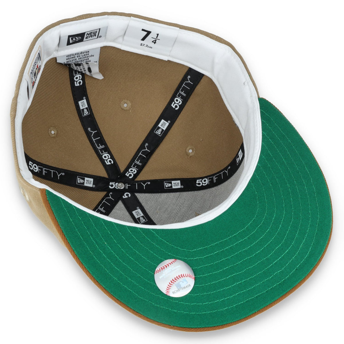 New Era Houston Astros Astrodome Side Patch 59FIFTY Fitted-Khaki product image 7, provided for visual reference and product