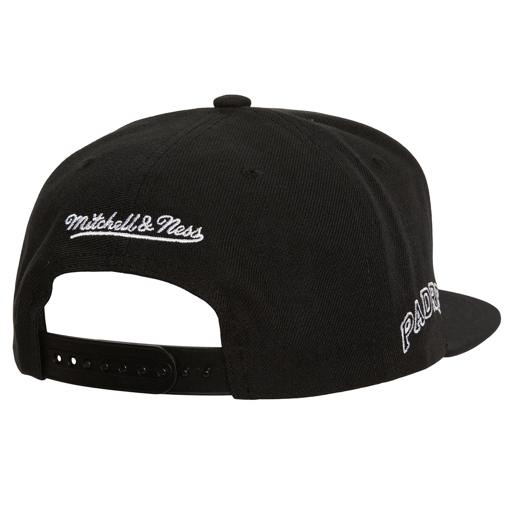 San Diego Padres Mitchell & Ness MLB Evergreen Black White product image 2
