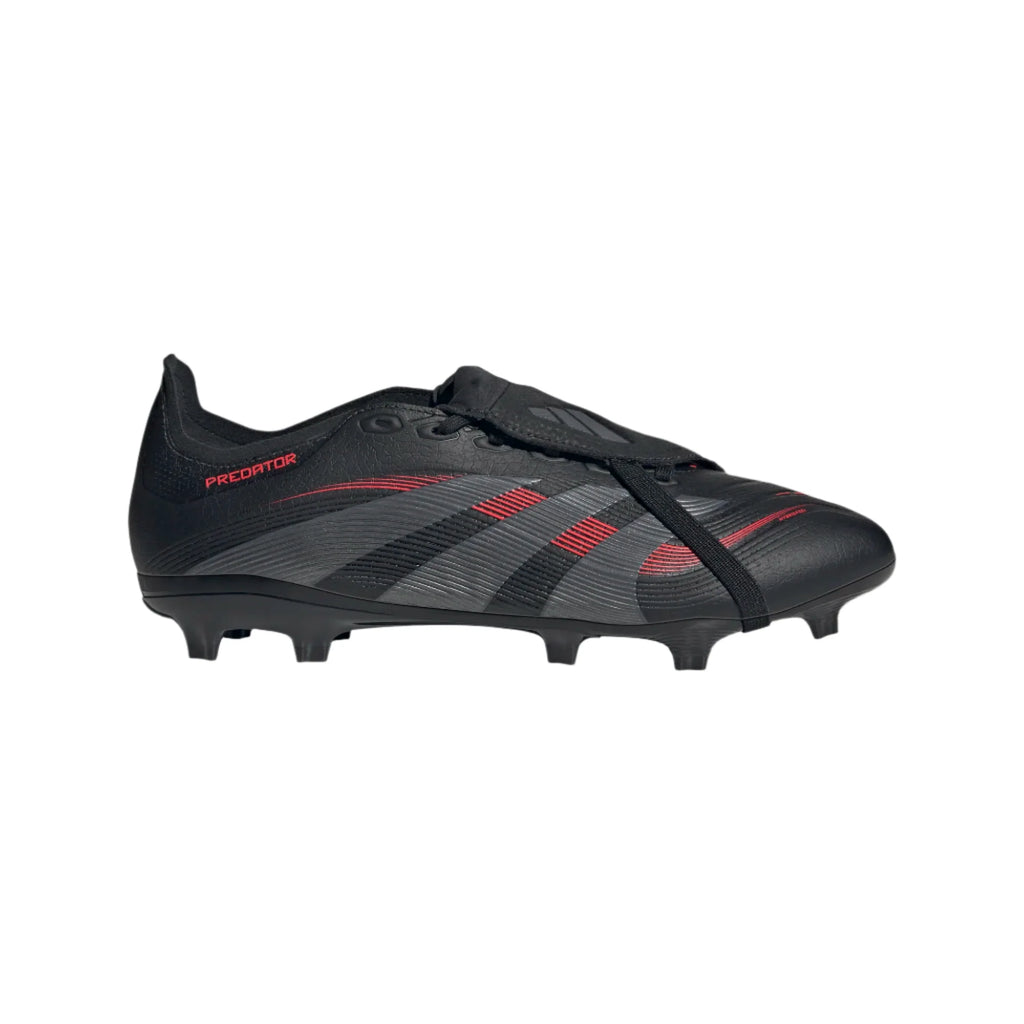 Adidas Predator League FT FG-Black/Lucid Red product image 1, provided for visual reference and product detail review