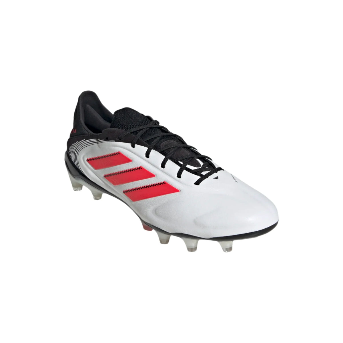 Adidas Copa Pure III Elite FG-White/Lucid Red/Black product image 4, provided for visual reference and product detail review
