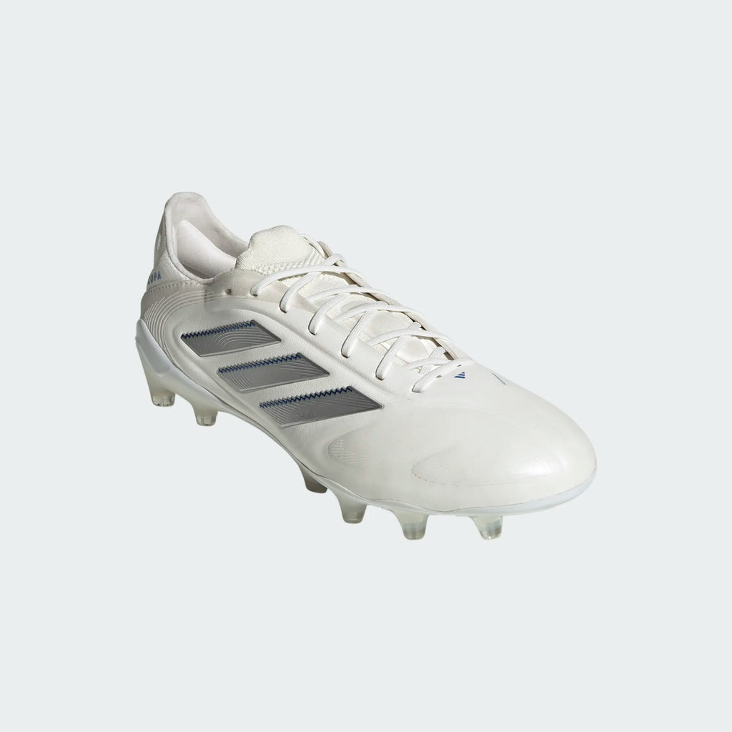 Adidas Copa Pure III Elite FG-White/Silver/Royal Blue product image 5, provided for visual reference and product detail