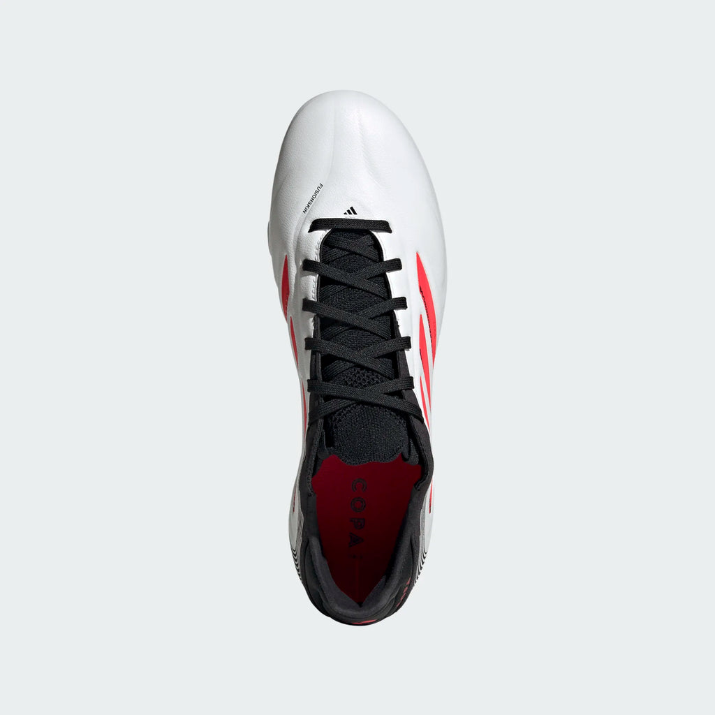 Adidas Copa Pure III Pro FG-White/Black/Lucid Red product image 3, provided for visual reference and product detail review