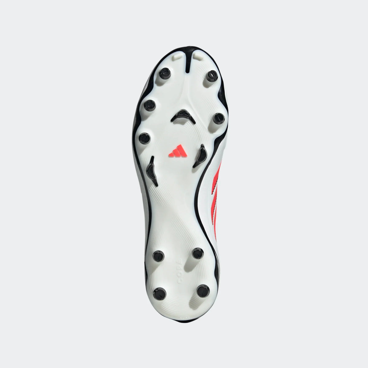 Adidas Copa Pure III League FG/MG-White/Lucid Red/Black product image 6, provided for visual reference and product detail