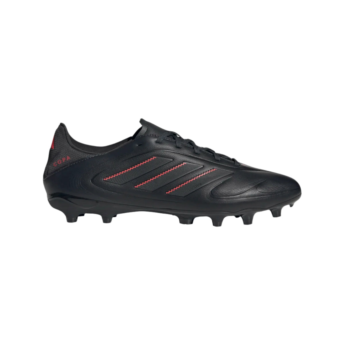 Adidas Copa Pure III League FG/MG-Black/Lucid Red product image 1, provided for visual reference and product detail review